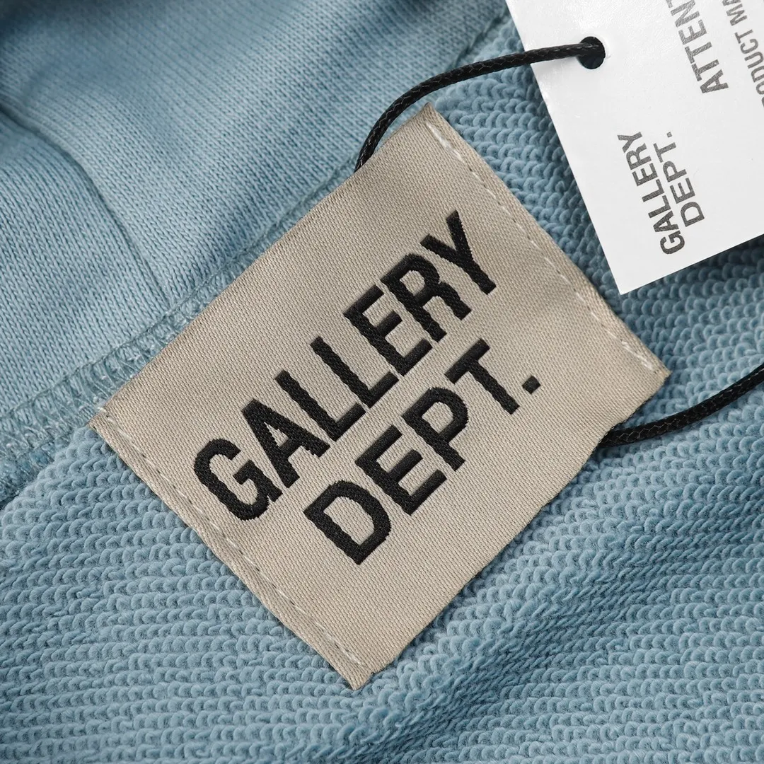 GALLERY DEPT. Autumn new hooded sweatshirt Style number: D3080P210 Color: blue Size: S M L XL